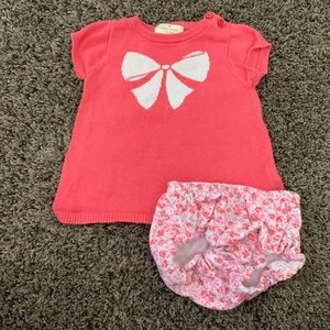 Kate Spade dress and matching diaper cover